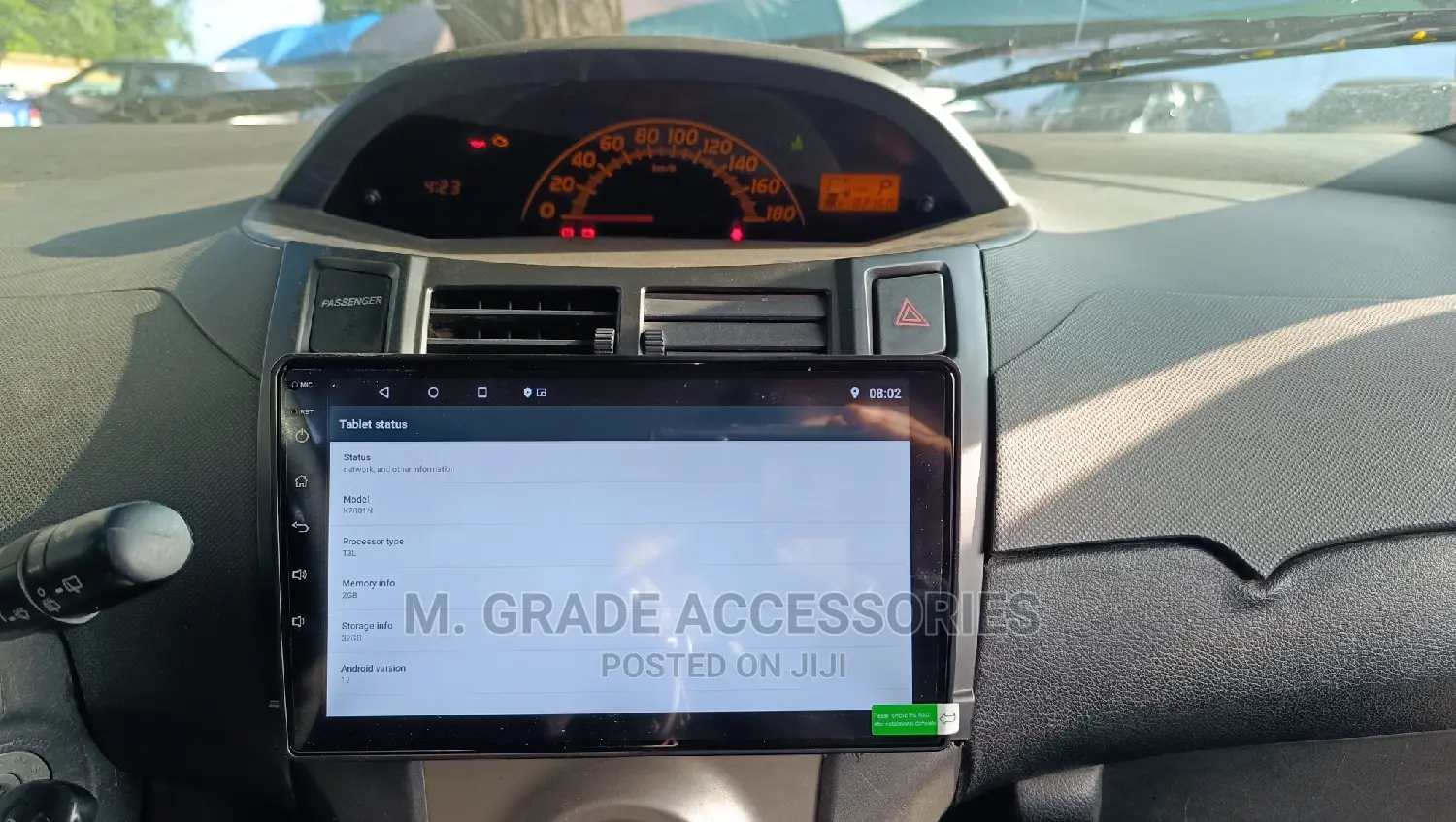 Toyota Vitz Yaris Android Radio With CARPLAY N ANDROID AUTO