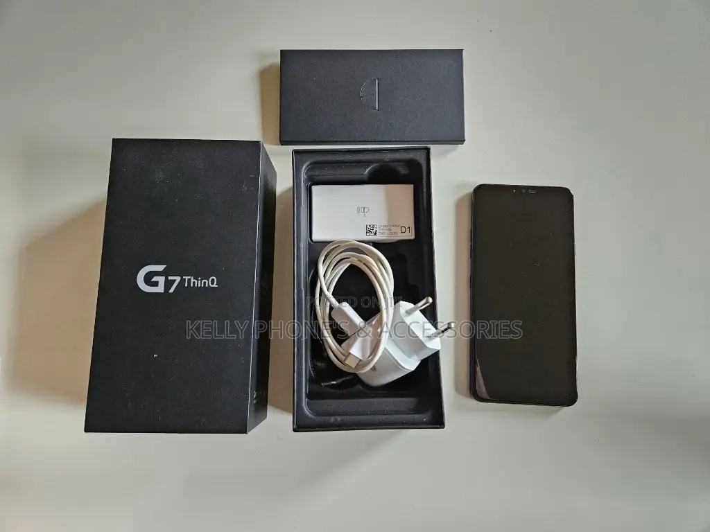 New LG G7 ThinQ 64 GB Black