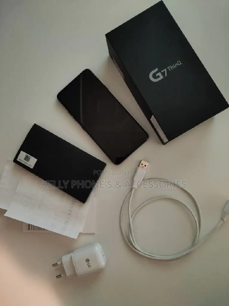 New LG G7 ThinQ 64 GB Black
