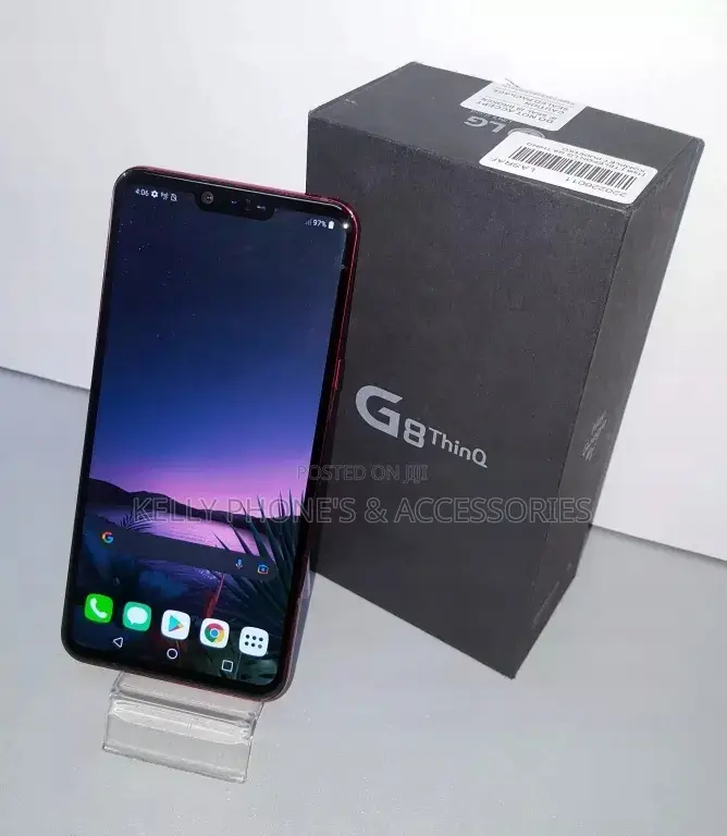 New LG G8 Thinq 128 GB Black