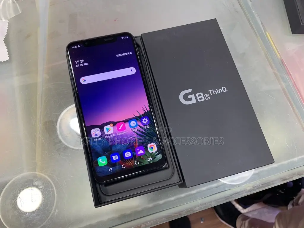 New LG G8S ThinQ 128 GB Black