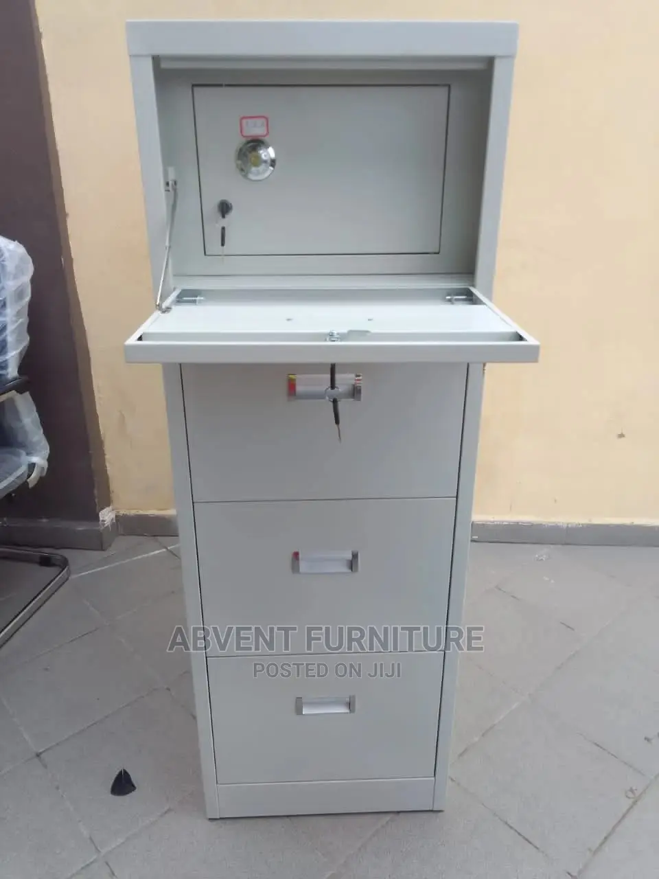 Cabinet With Safe