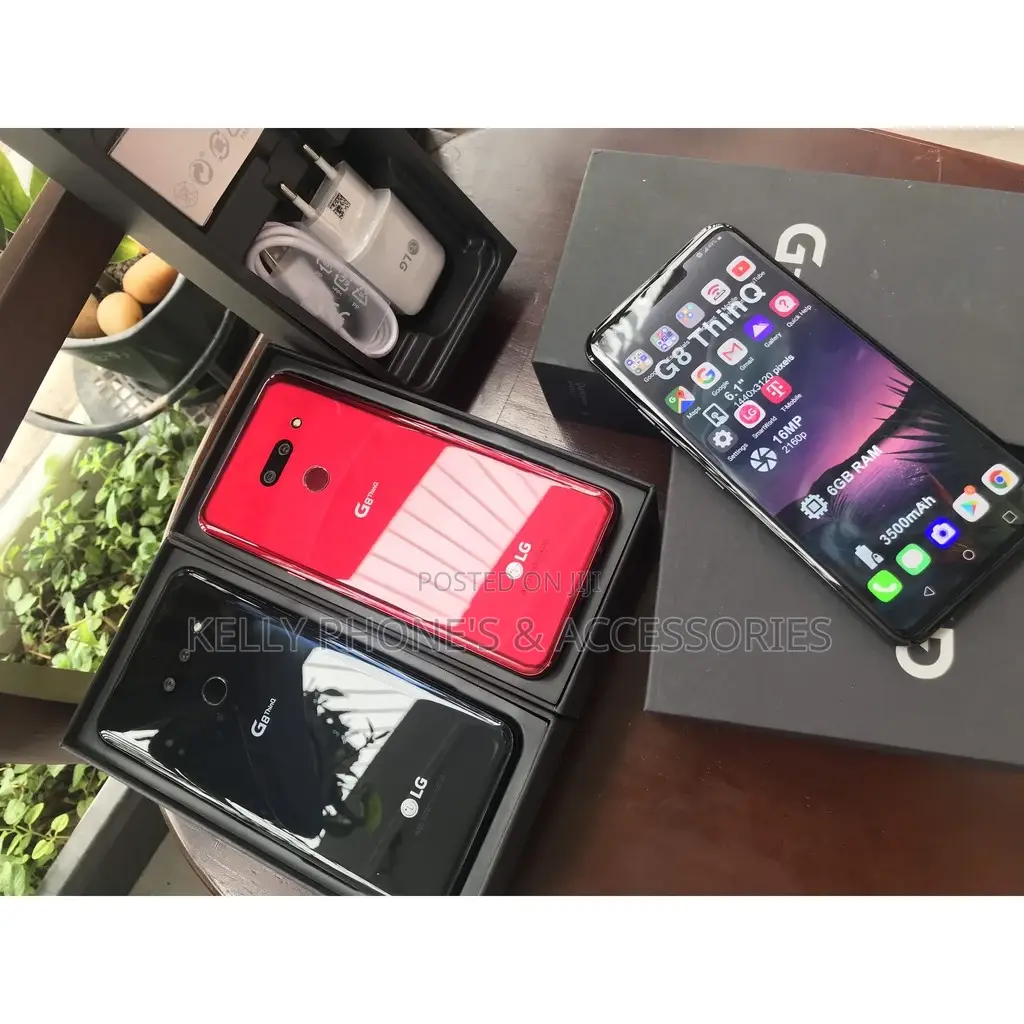 New LG G8 Thinq 128 GB Red
