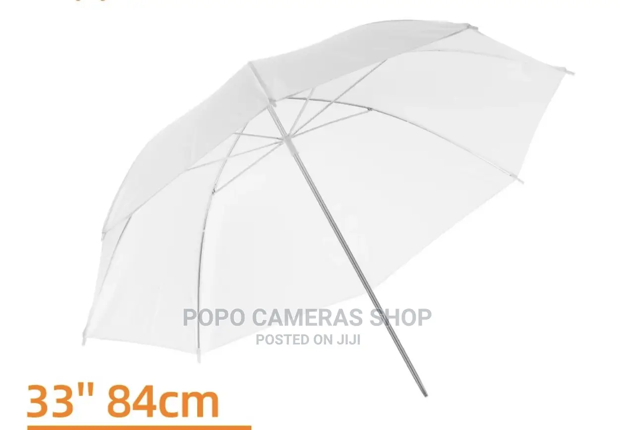 80cm Soft White Diffuser Umbrella