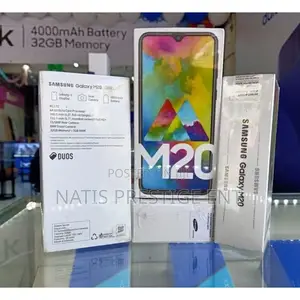 New Samsung Galaxy M20 64 GB Black