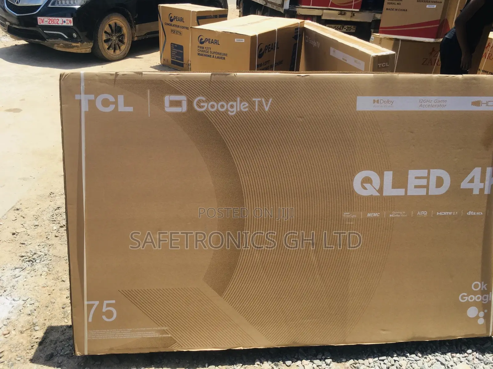 C645 TCL 75 Inches Glossy Qled Smart Quality Tv