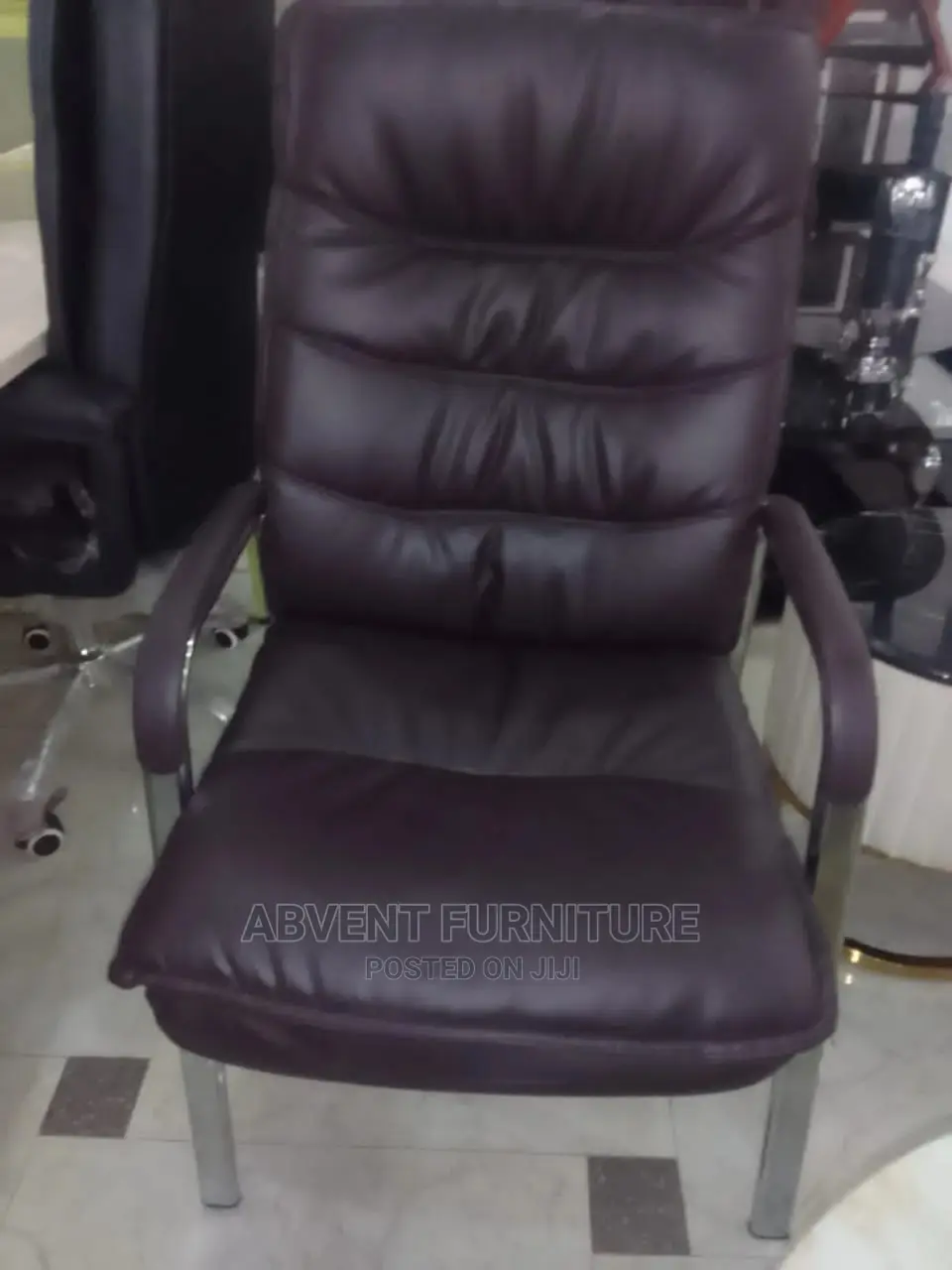 Leather Visitors Chair