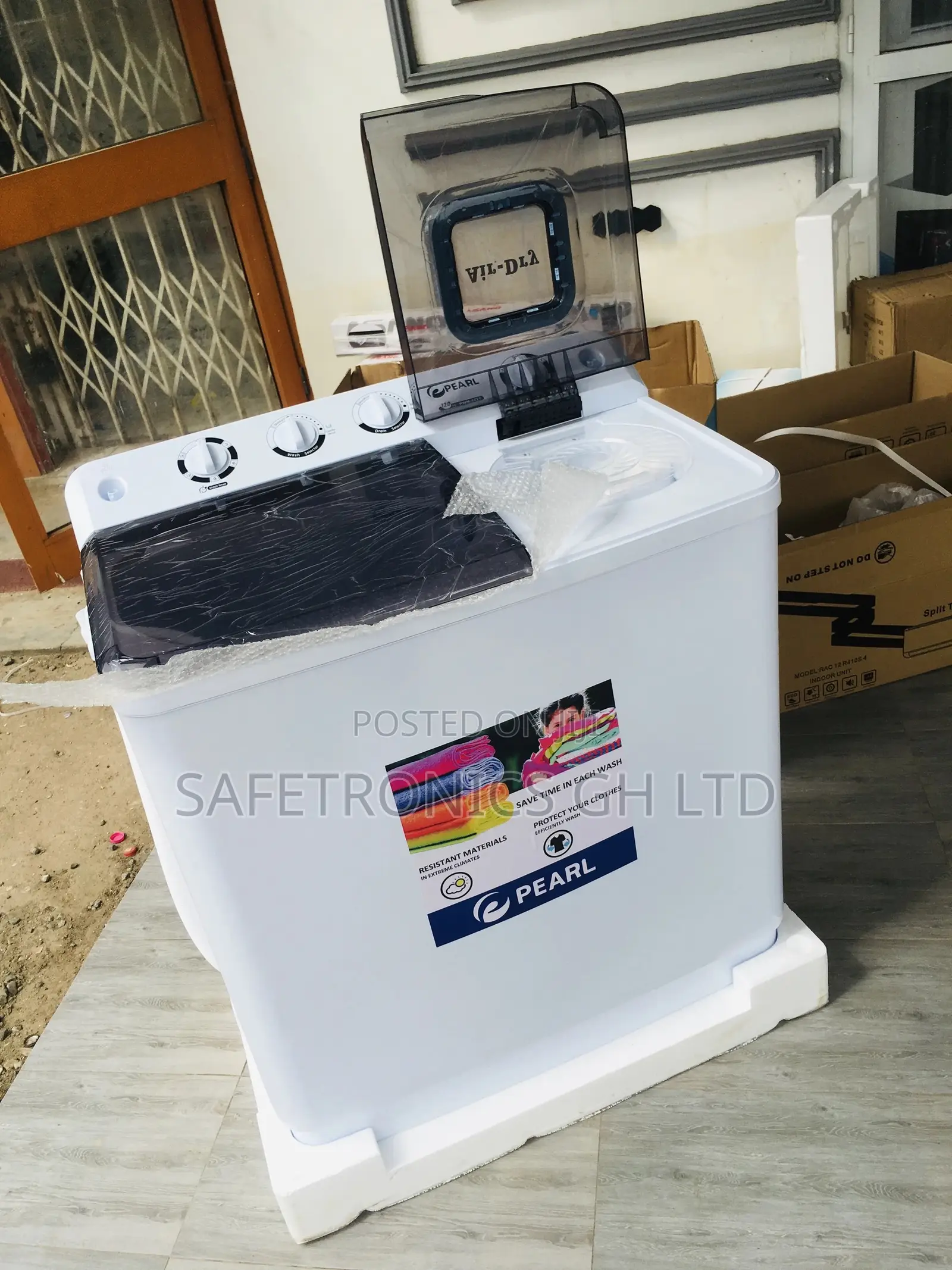 Fast Washingmachine 12kg Topload Pearl Fullyautomatic