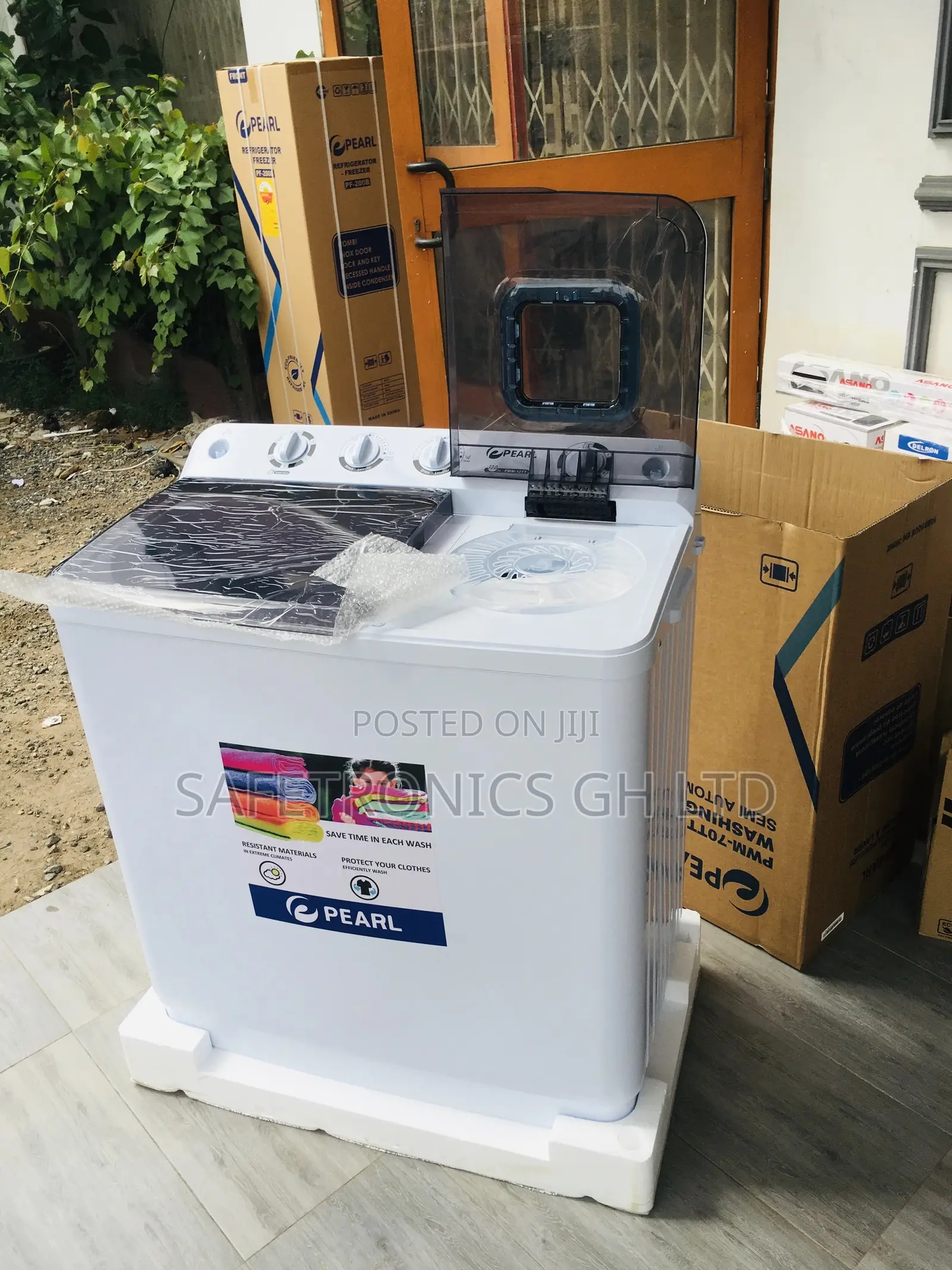 Effective Washingmachine 12kg Fullyautomatic Topload Pearl