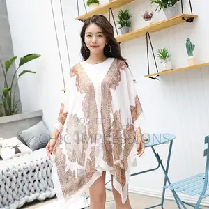 Summer Chiffon Shawl Beach Dress