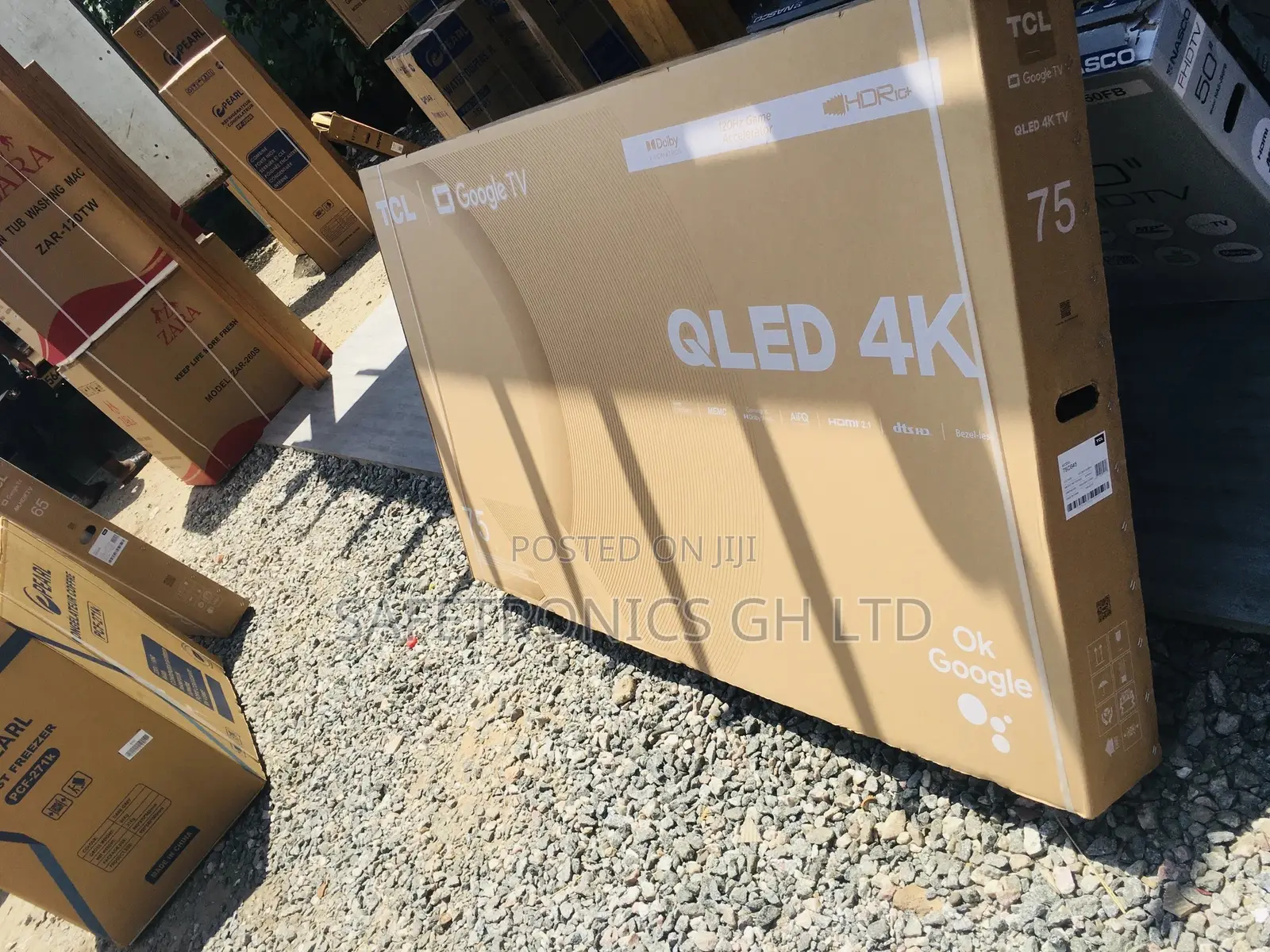 Brand New 75 Inches Glossy Qled HDR C645 TCL Tv
