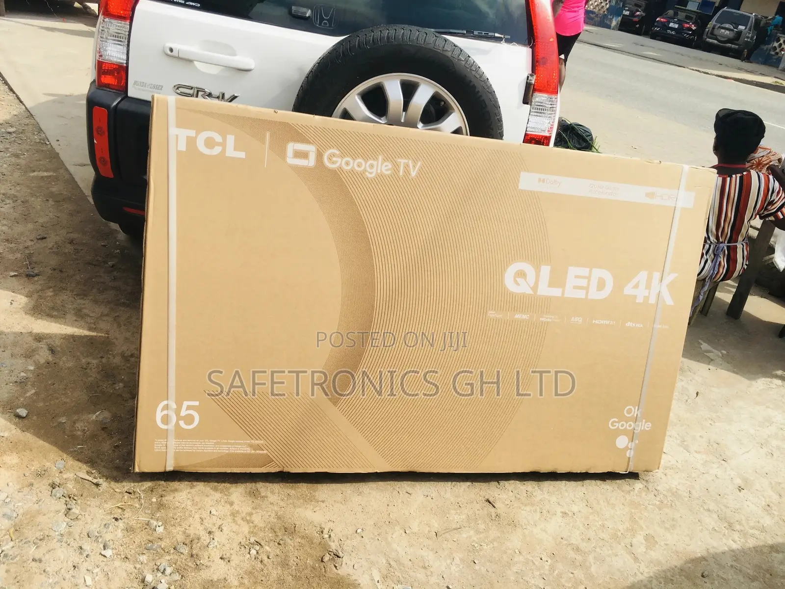 Original TCL 65 Inches QLED Glossy C645 Tv