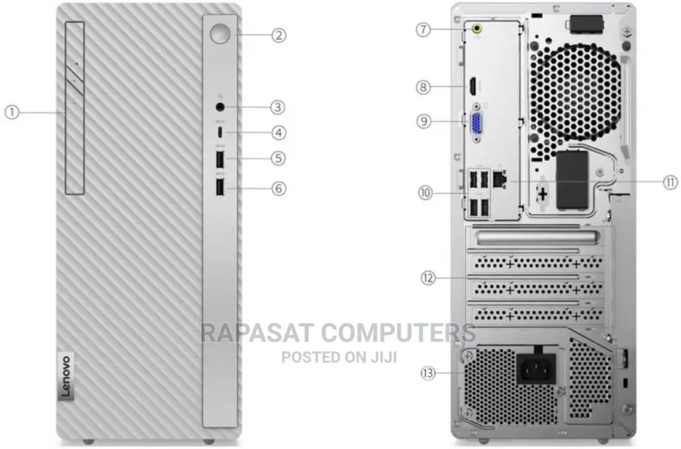 New Desktop Computer Lenovo Ideacentre 510A 8GB Intel Core I3 HDD 1T
