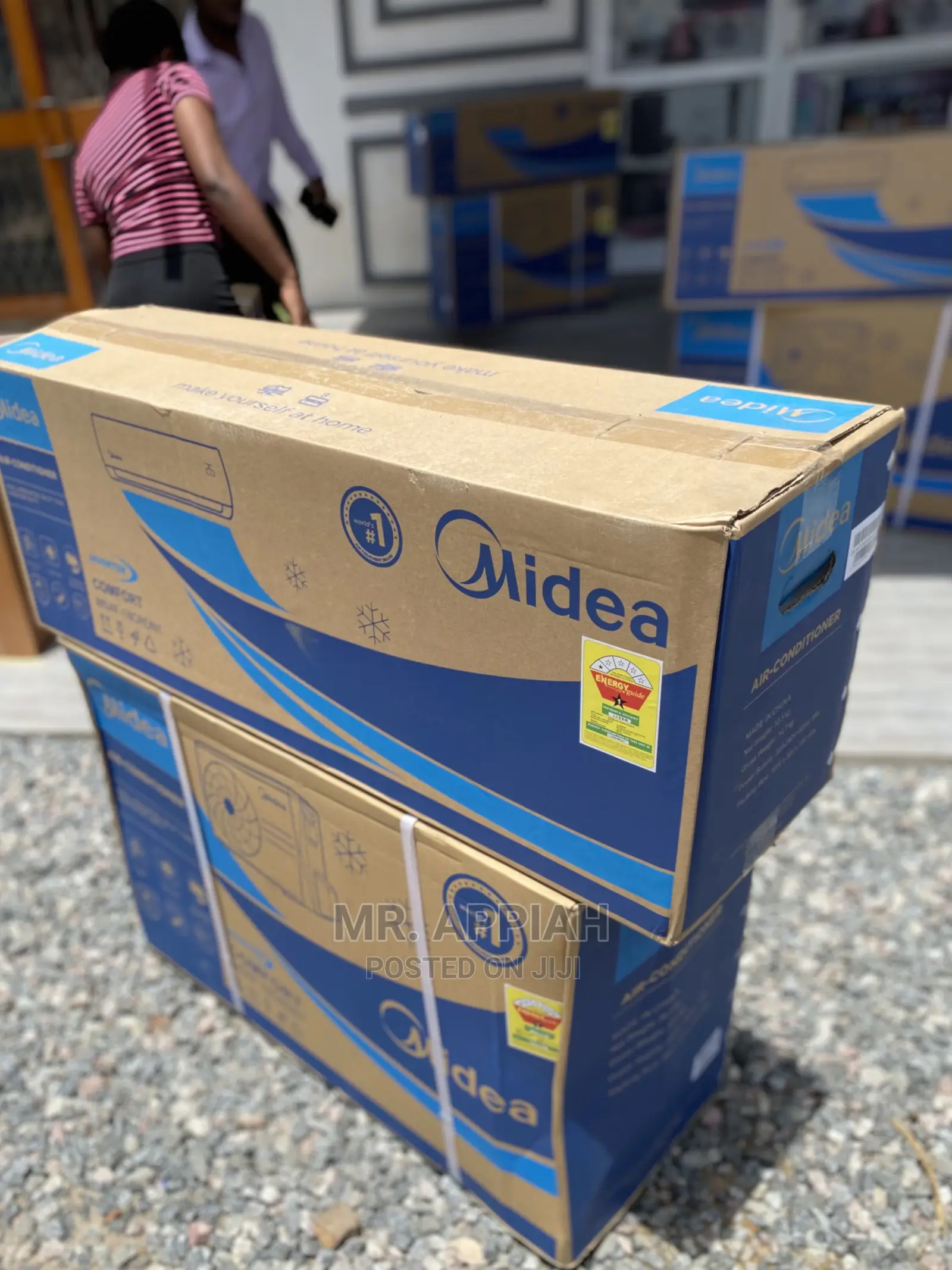 Midea 2.0HP Split Ac Cools Faster,Feather Wider MSAF-18CRN1