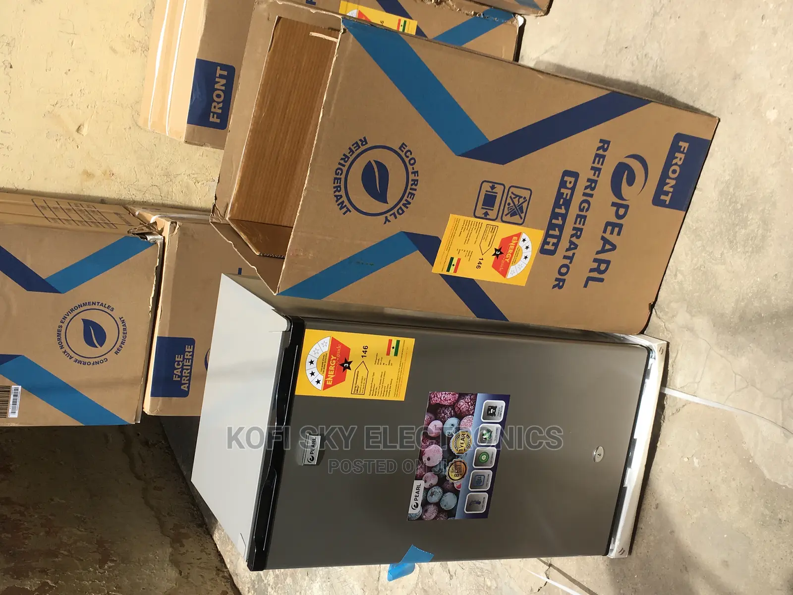 Wholesome Pearl 89liters Single Door Fridge