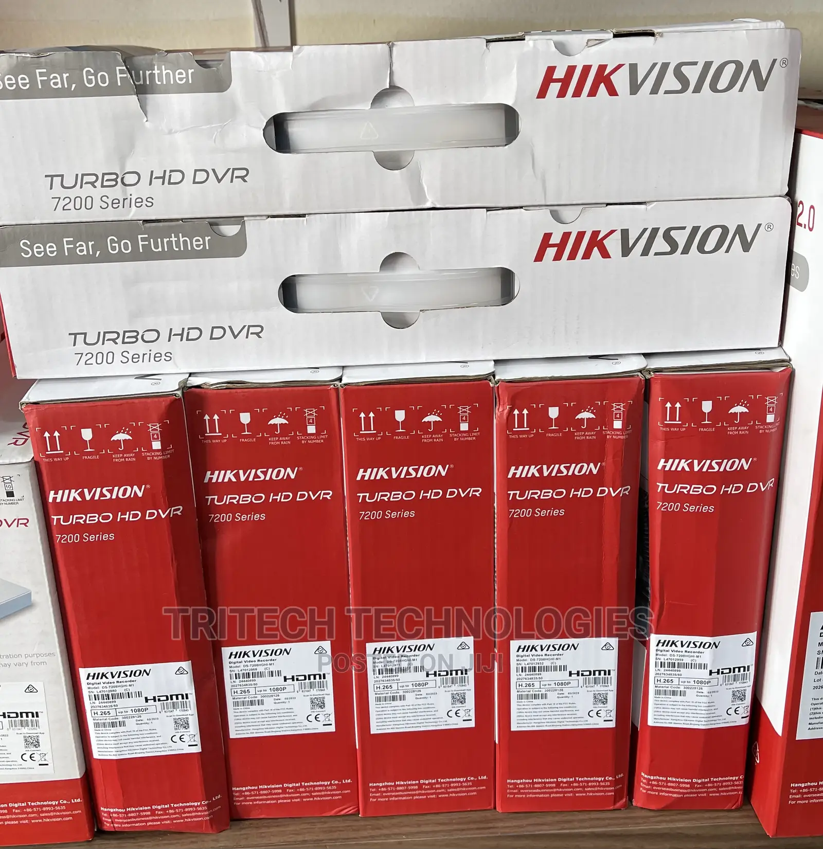 Hikvision Ds-7208hghi-M1 8ch DVR 2mp That Support Sound