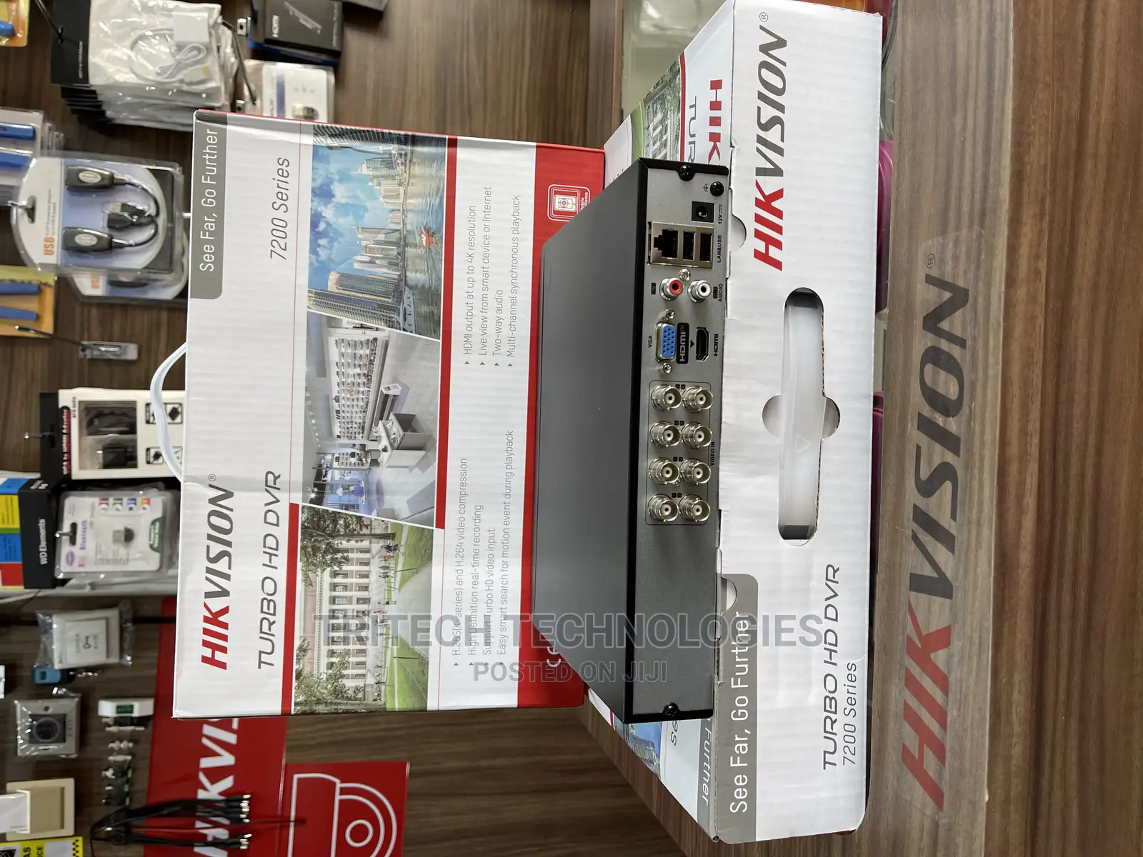 Hikvision Ds-7208hghi-M1 8ch DVR 2mp That Support Sound