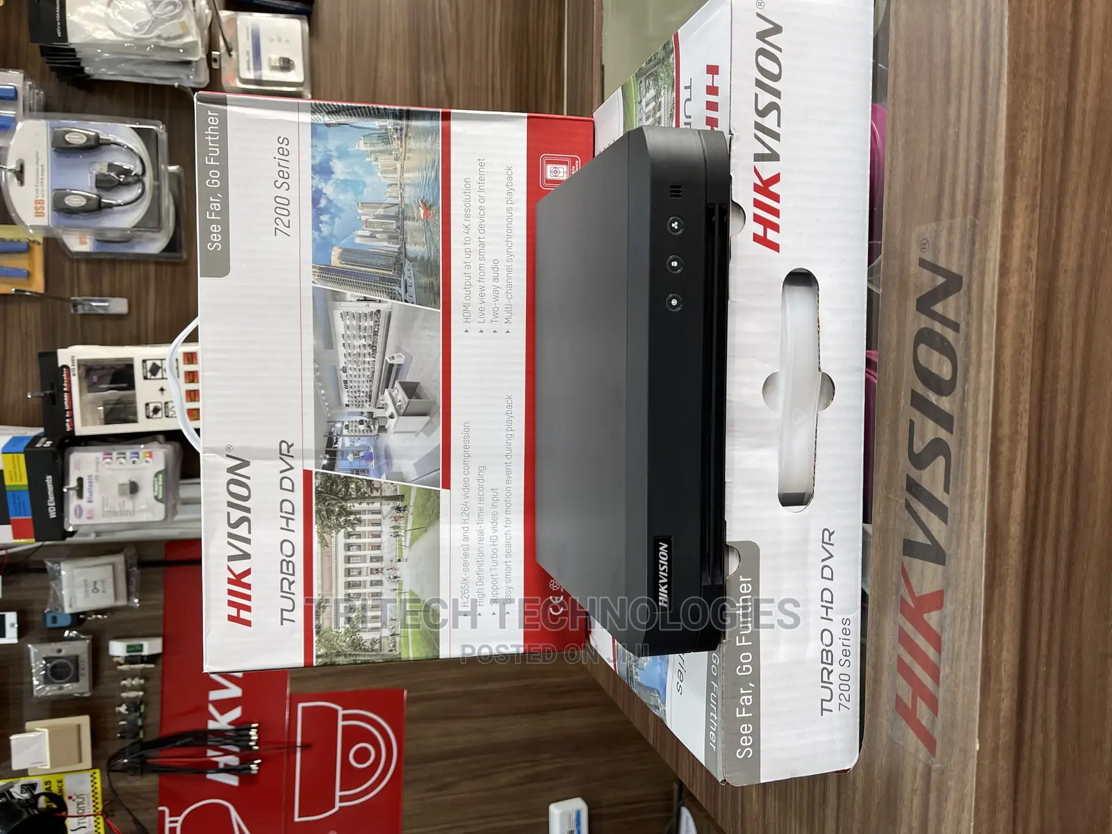 Hikvision Ds-7208hghi-M1 8ch DVR 2mp That Support Sound