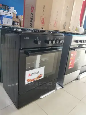 Chigo 60x60 Gas Cooker Stainless Top Brand New””