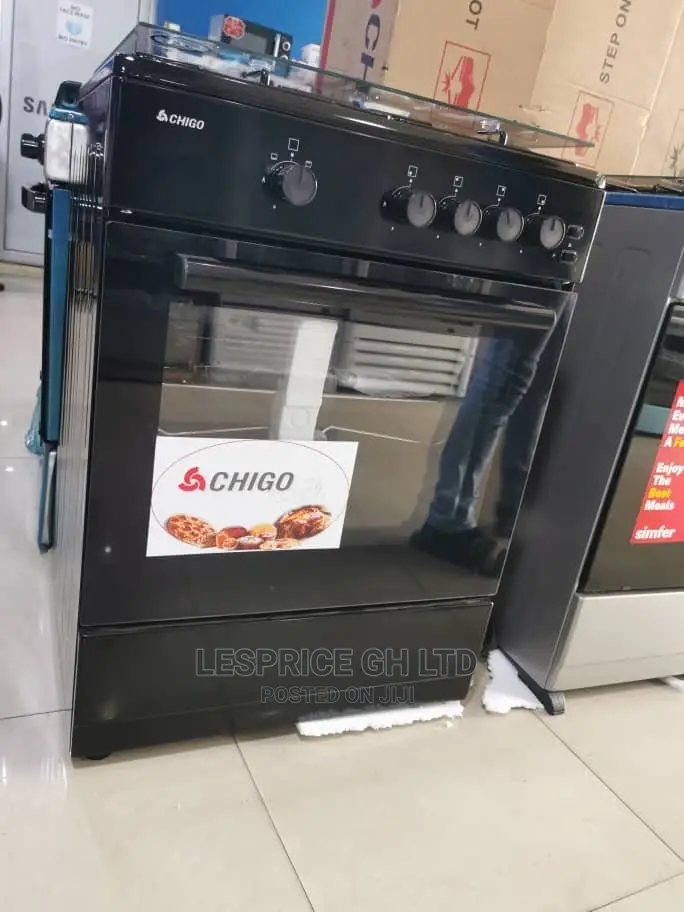 New Chigo 60x60 4br Gas Cooker Instant Cook