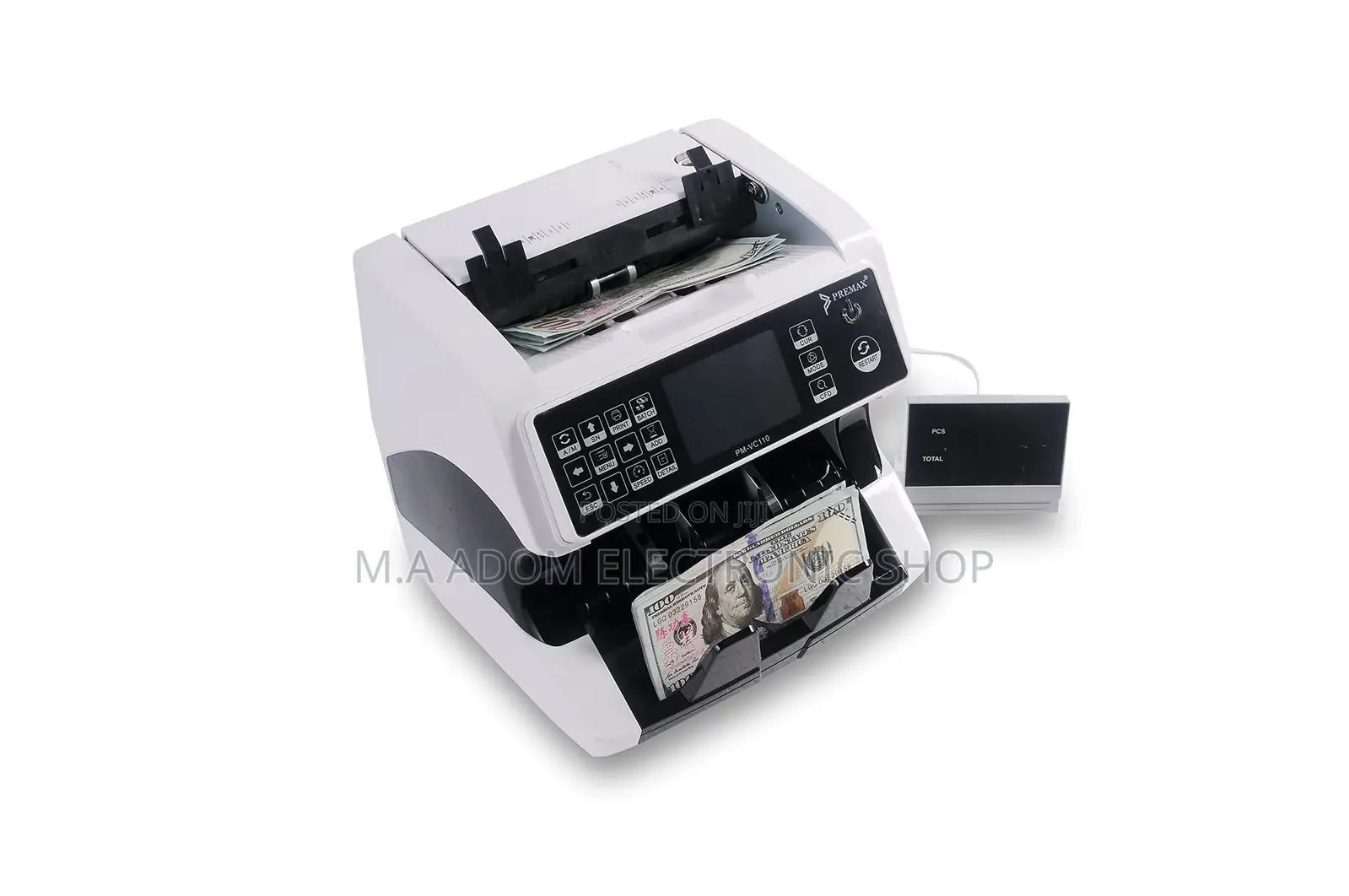 Secure Multi-currency Value Counting Machine, PM-VC110