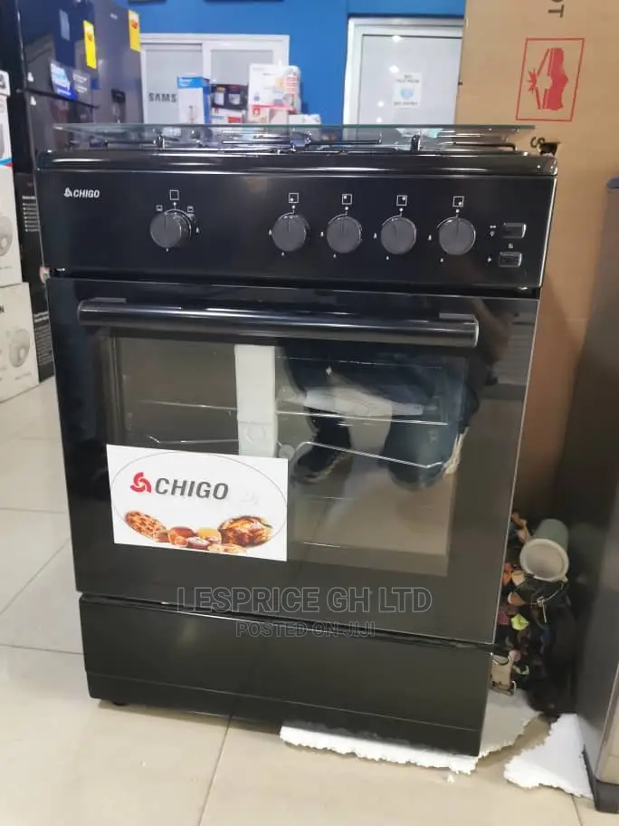 Fresh in Box 60x60 4br Oven Grill Chigo Gas Cooker
