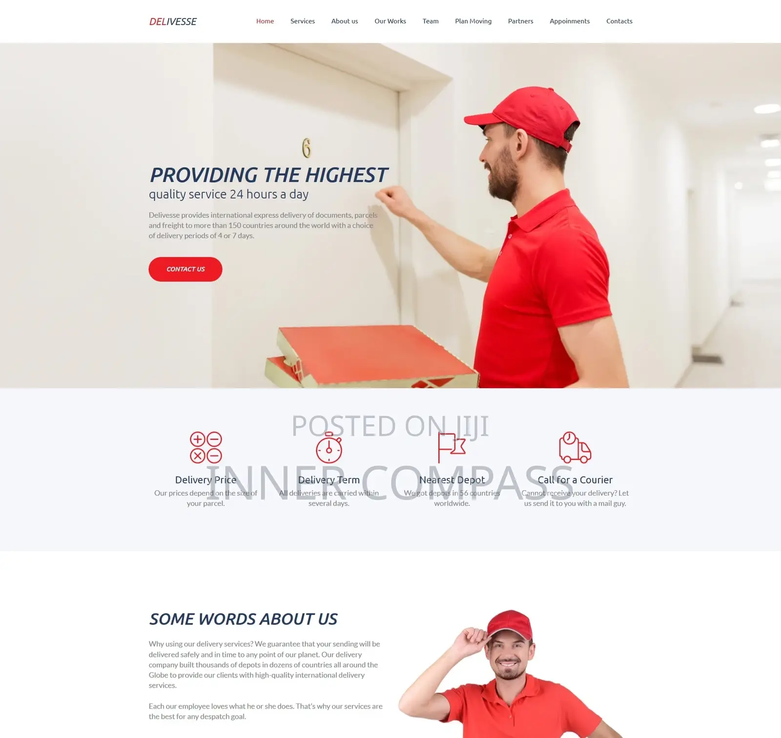 I Design Courier Tracking Website With Email Notification