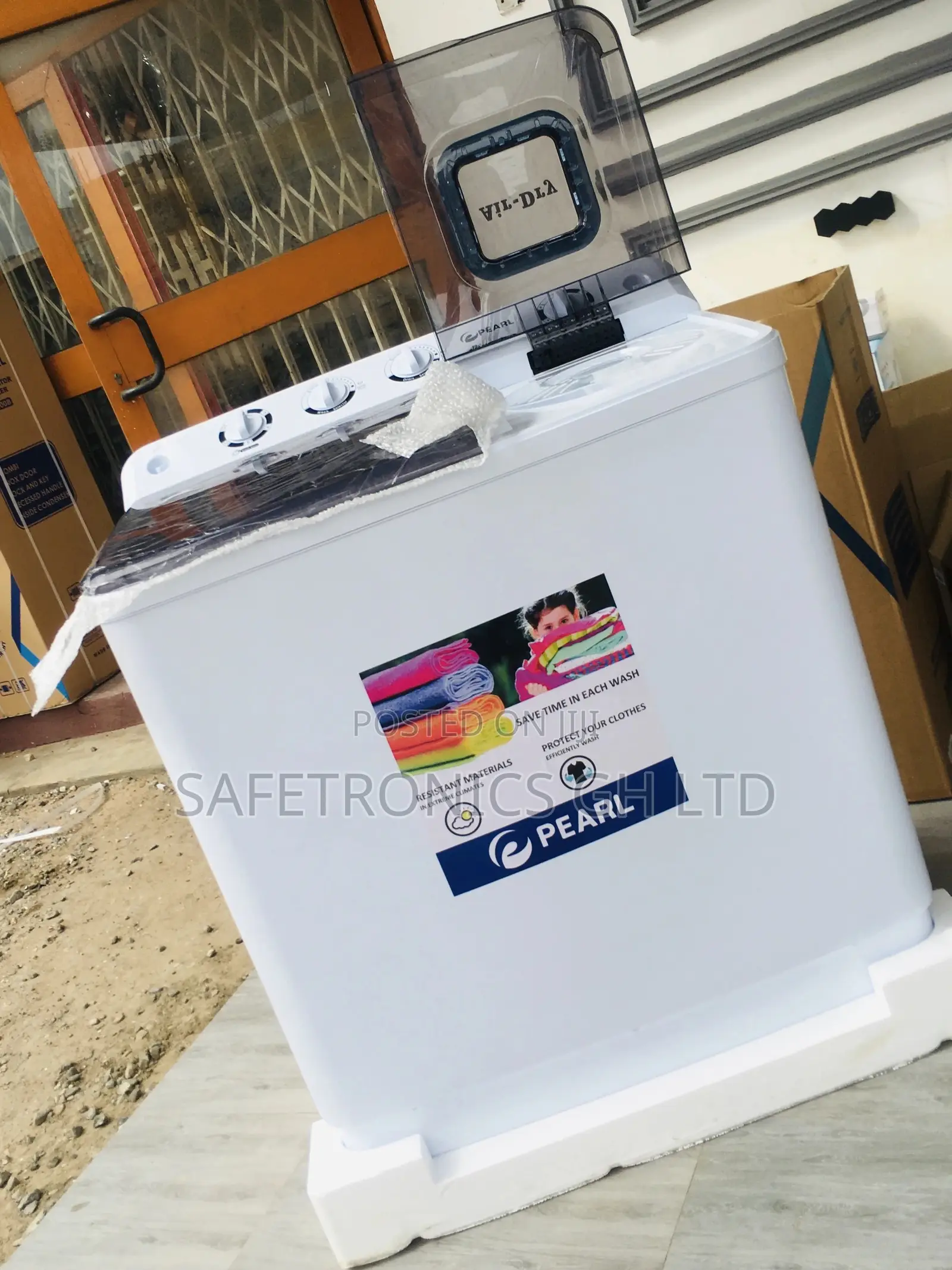 Washingmachine 12kg Topload Pearl Fullyautomatic Pearl