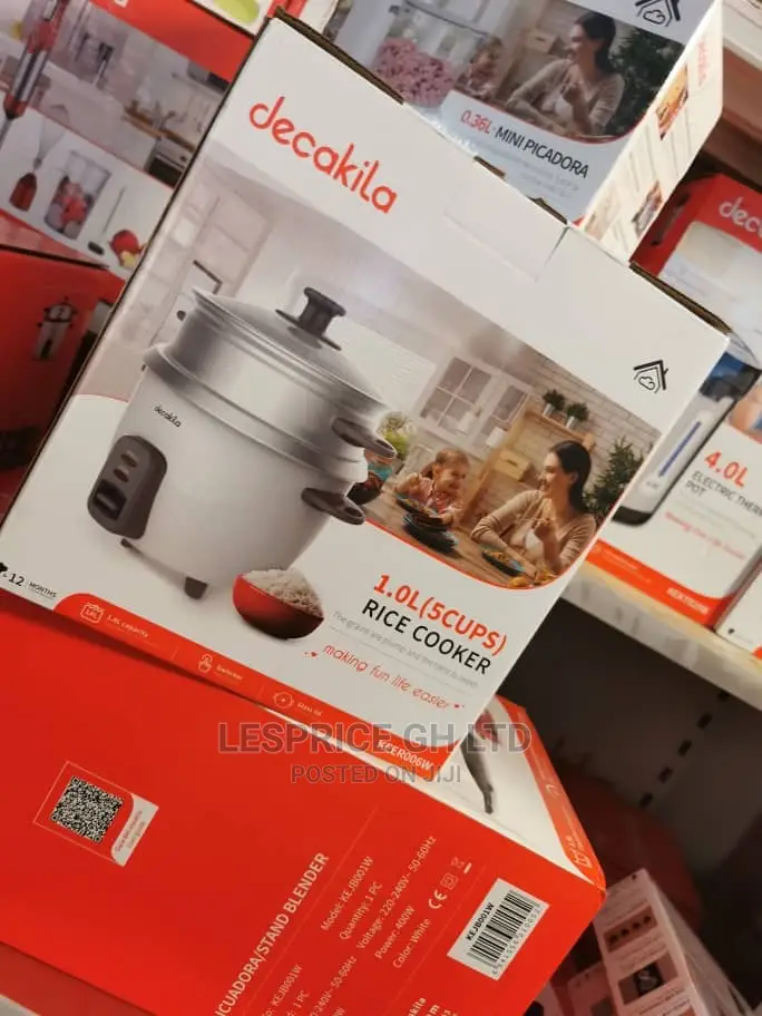 Decakila 1L Rice Cooker and More