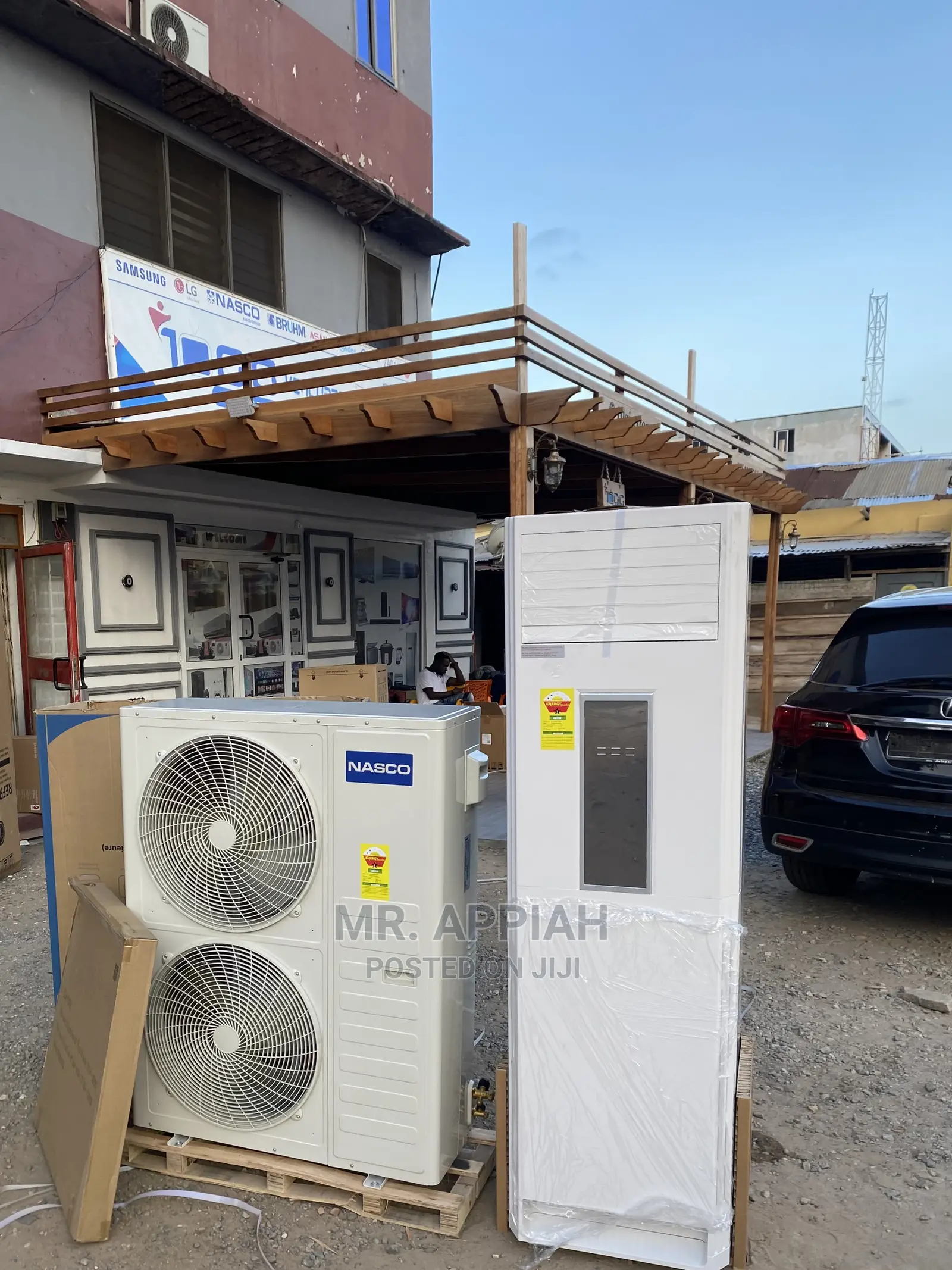 Get A Discount On Nasco Floorstanding Air Conditioner,White🎊