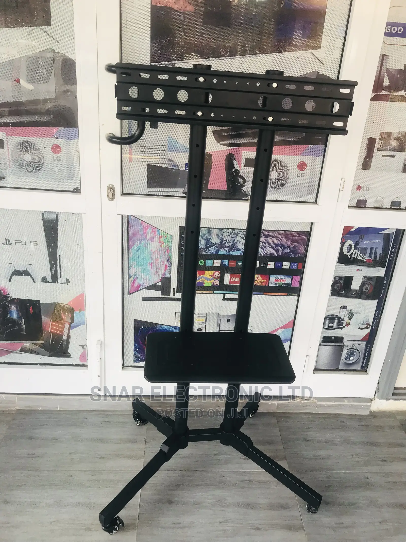 Original Mobile Rolling TV Mount Cart