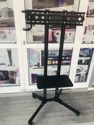 Originally Mobile Rolling TV Mount Cart