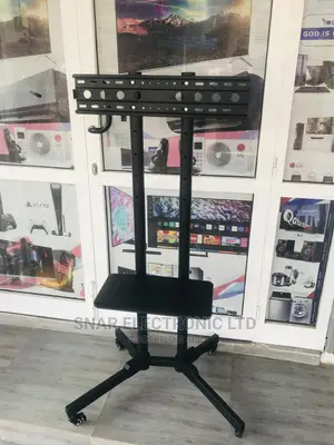 Efficient Mobile Rolling TV Mount Cart