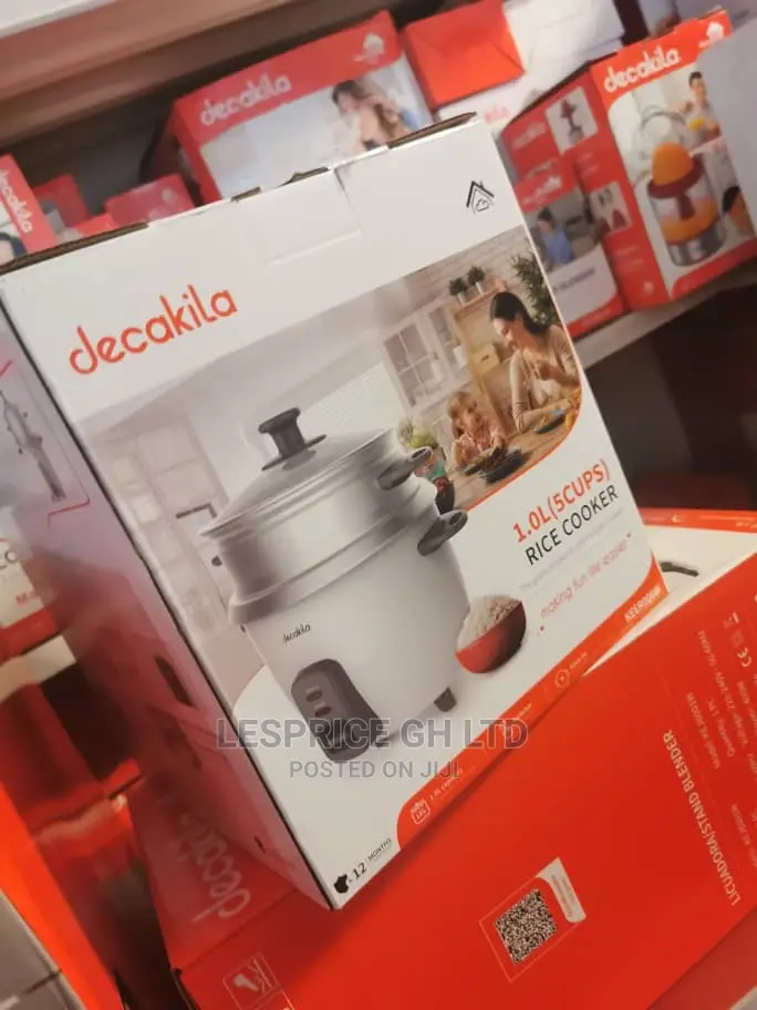 Cook Multiple Meals With Decakila Rice Cooker
