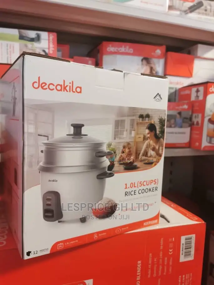 ::Decakila 1L 5 Cups Cooker for Rice and Others