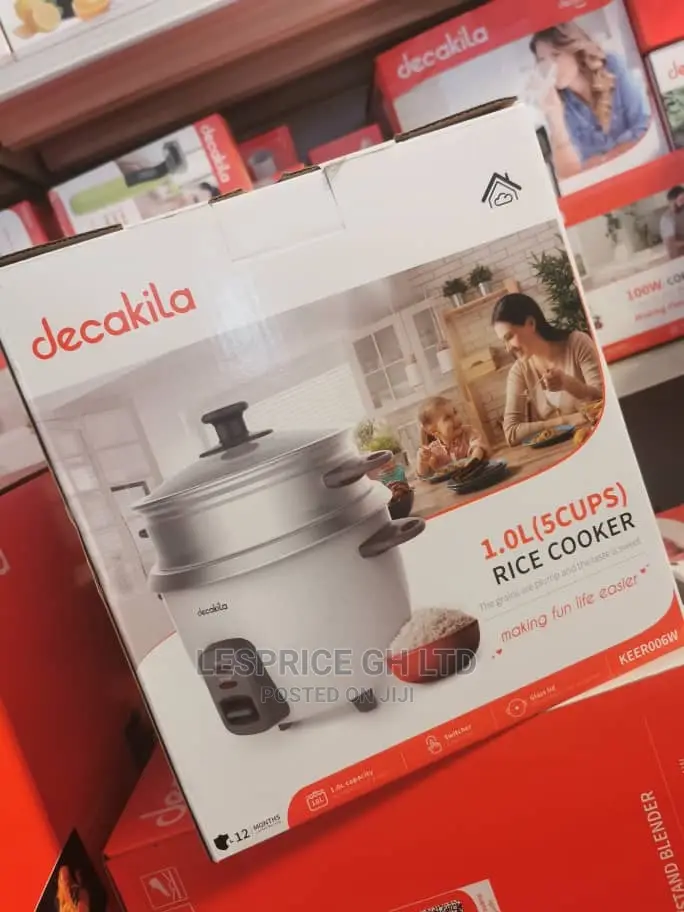 Decakila 1L Rice Cooker Without Non-Stick Coated