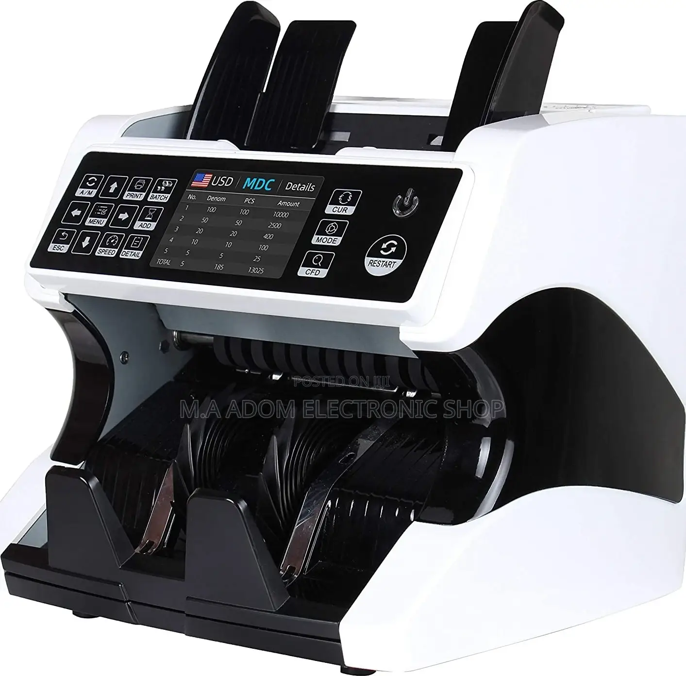Elegant Multi-currency Value Counting Machine, PM-VC110