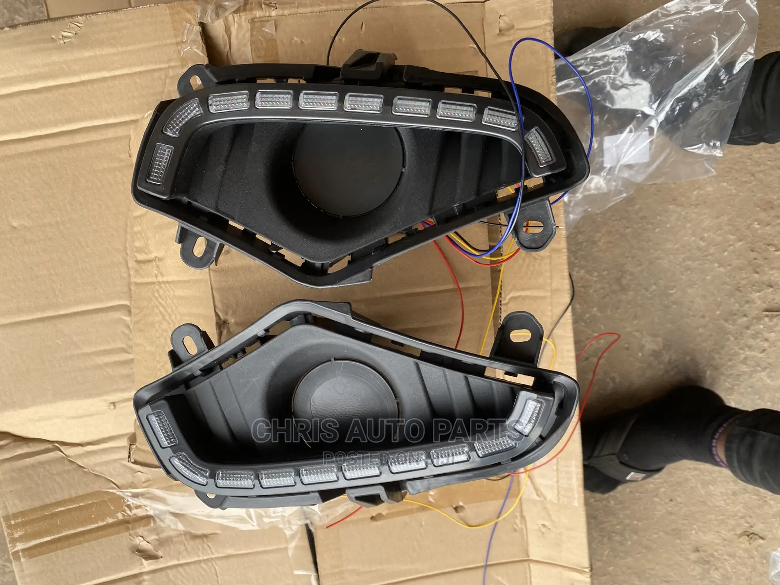 Toyota RAV4 19 Fog Light Covers Led