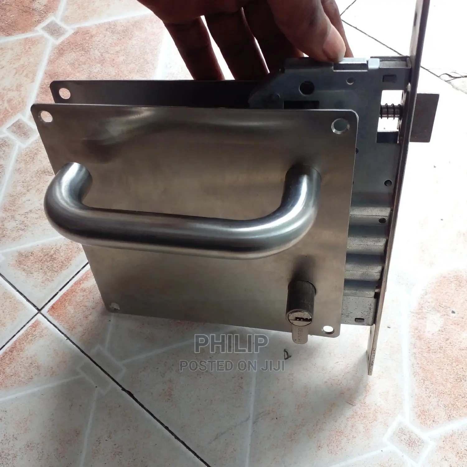 Hospital Handleset Stainless Square Handle Lock