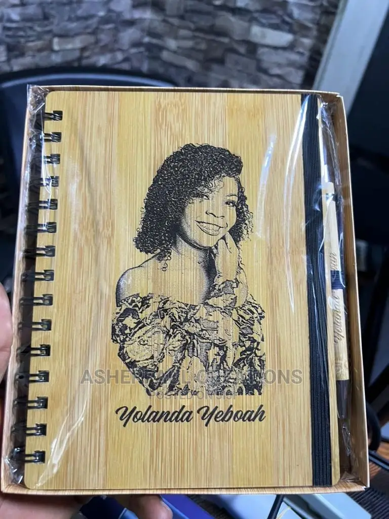 Customize Bamboo Flask And Bamboo Book With Pen