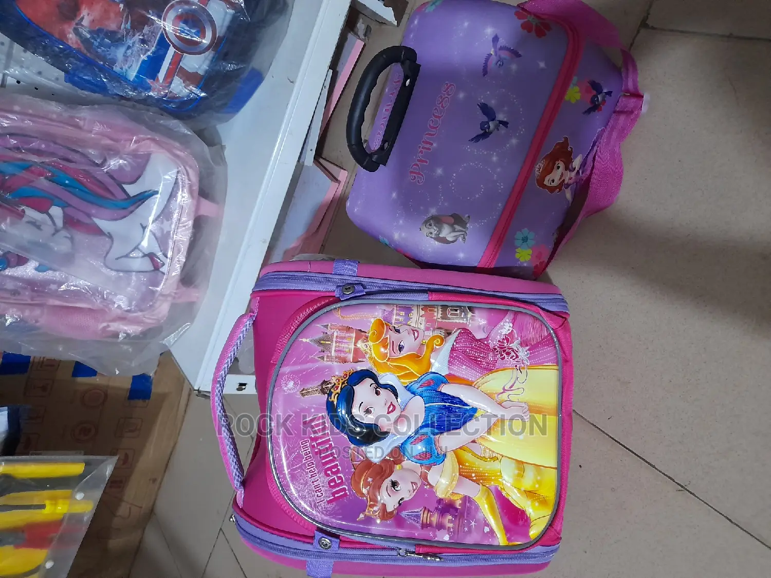 Princess Backpack and Lunch Bag Set.