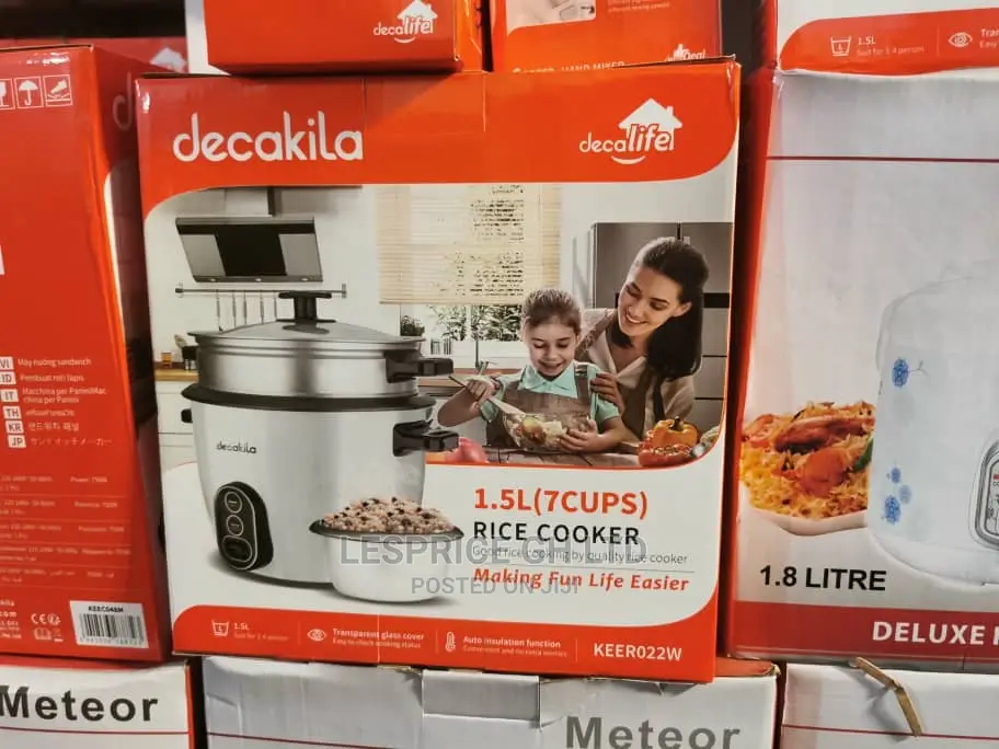 Original Decakila 1.5L Rice Cooker