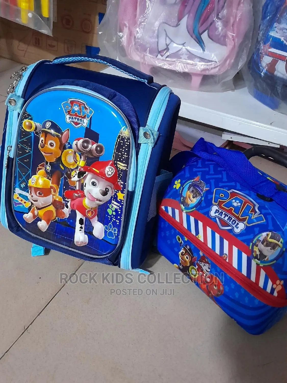 Pawpatrol Backpack and Lunch Bag