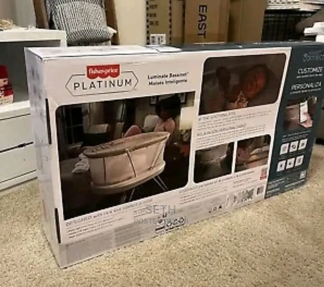 Fisher-price Luminate Bassinet With Sound Detection Plus Cu