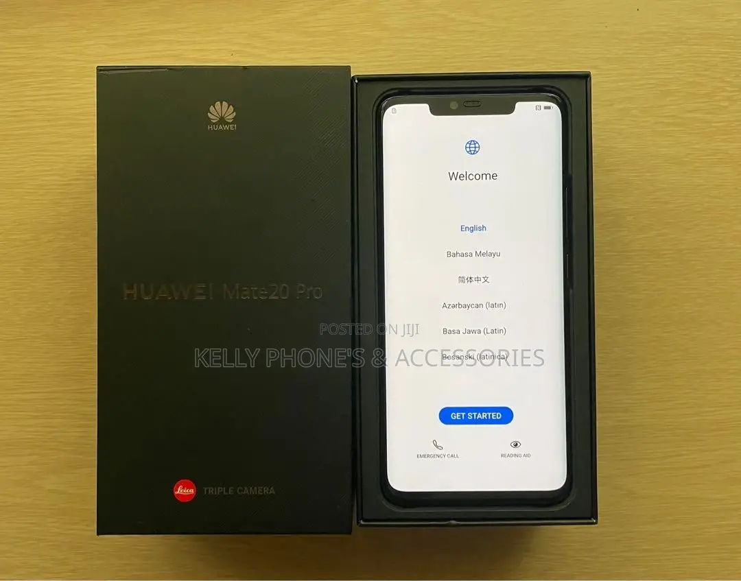 New Huawei Mate 20 Pro Dual SIM 256 GB Black