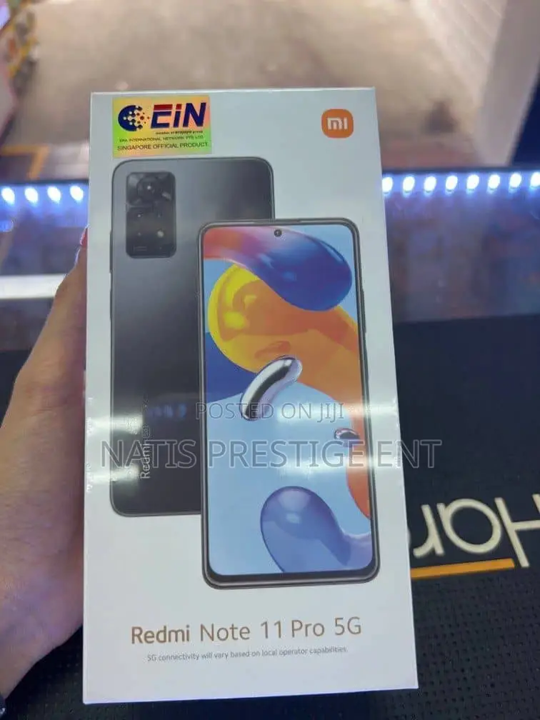 New Xiaomi Redmi Note 11 Pro 64 GB Black