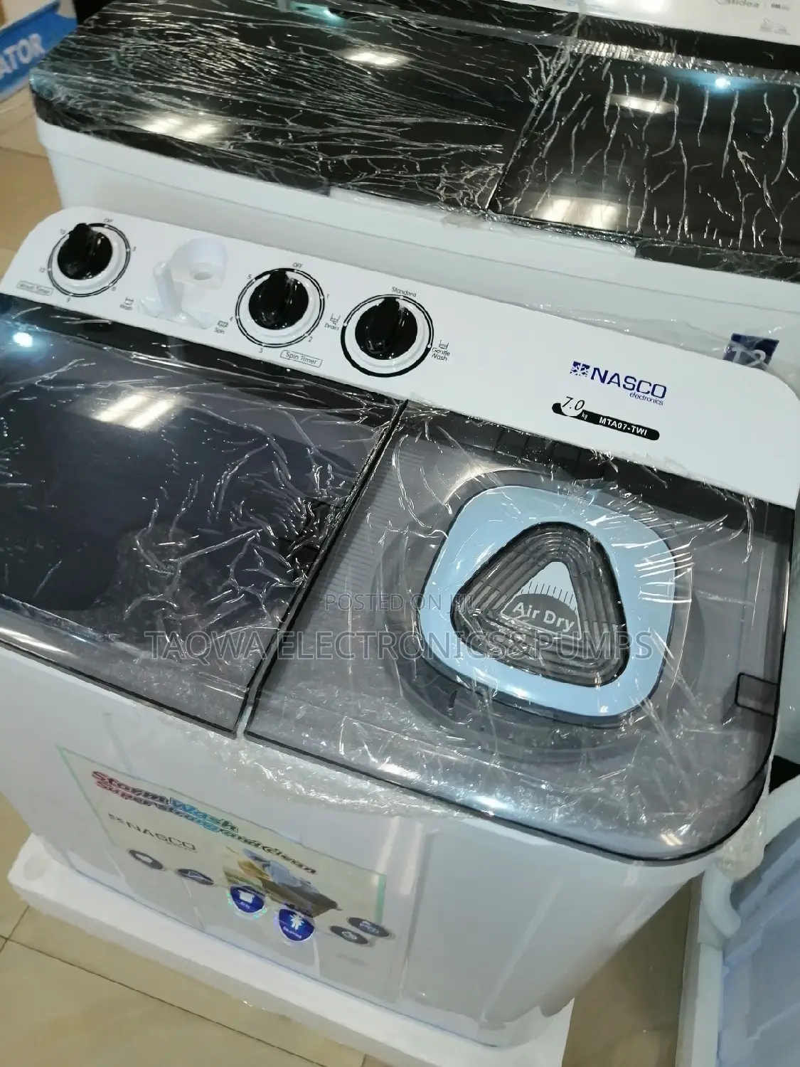 Brand New 7kg Nasco Washing Machine