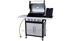 Executive Barbecue BBQ Grill 5 Burner Cooker Gas