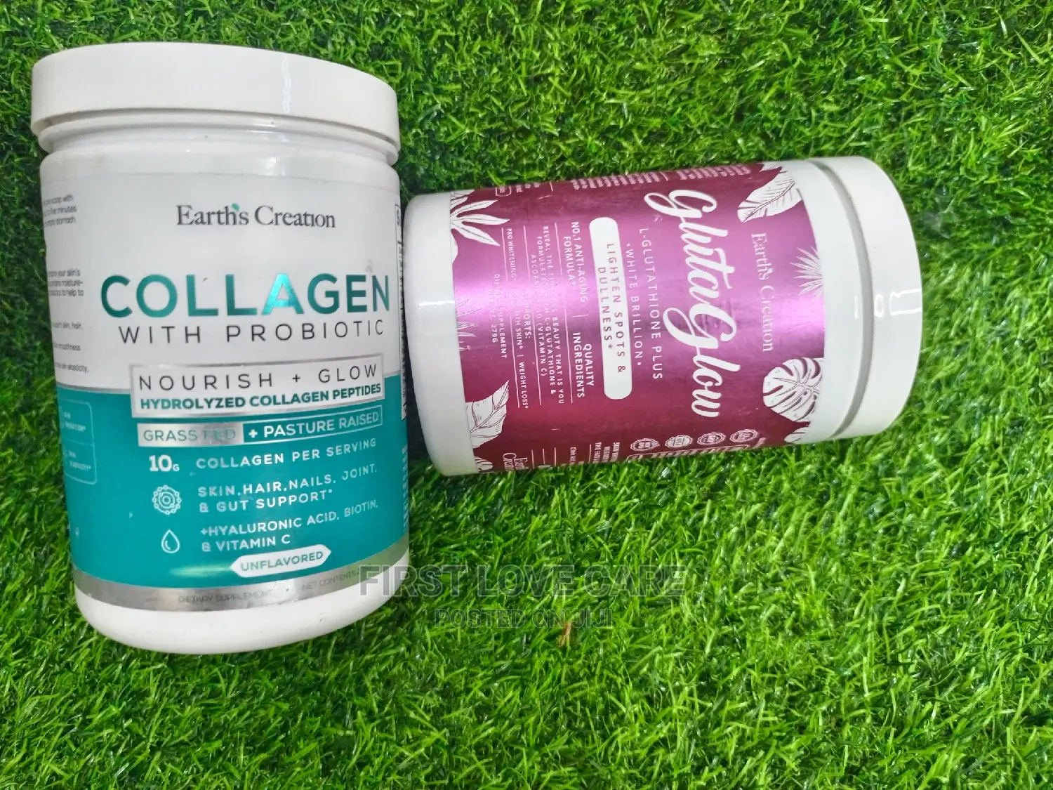 Earth's Creation Collagen Protein and Gluta Glow