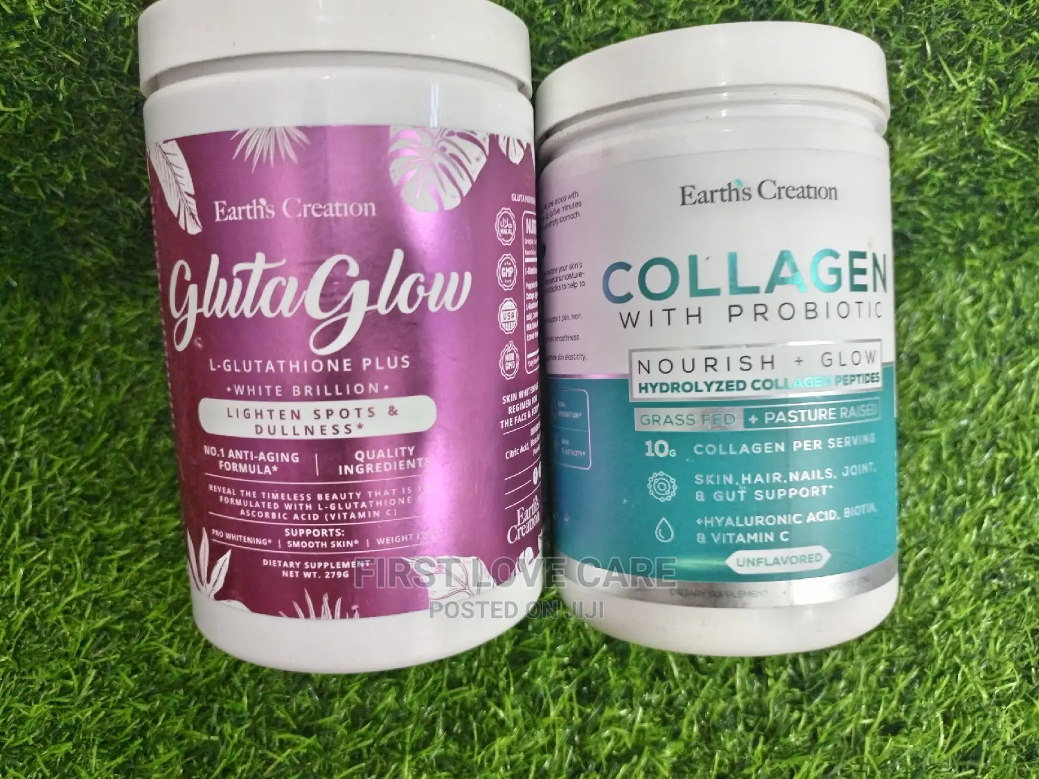 Earth's Creation Collagen Protein and Gluta Glow